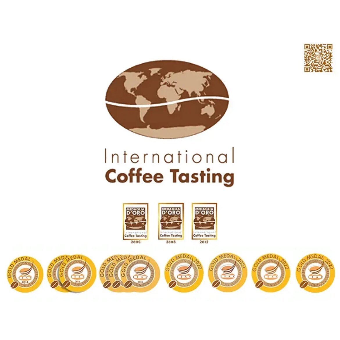 Italienske kaffebønner 100 % Arabica